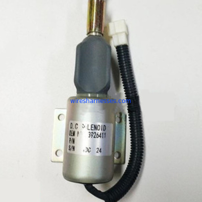 24V 3926411 SA-4257-12 Elektromagnes zatrzymujący do silnika Cummins 6CT